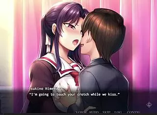 Intense hentai scenes in Saimin Gakushuu part 2