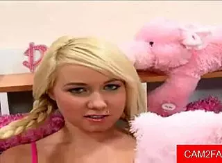 Teen webcam girl fucks passionately, showing sexy body and tight pussy in detailed scene