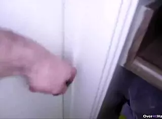 Sexy brunette MILF feels aroused while jerking a hard cock in POV