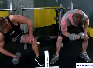 Why Is This Straight Pornstar Sucking Dick at Gym?