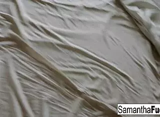 Samantha saint starts her morning with some fun solo masturbation 😏