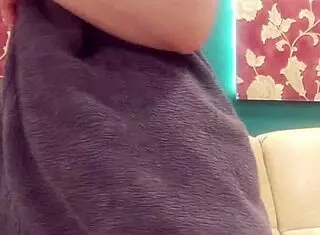 A slutty amateur girl moans while fingering her pussy to orgasm in closeup.