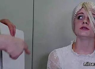 Kinky girl endures bizarre anal treatment in nuthouse