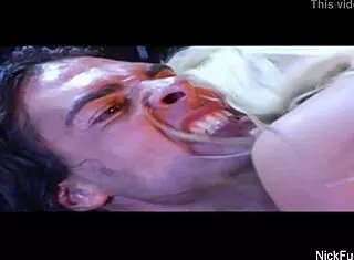 Nick Manning fucks blonde pornstar hard.