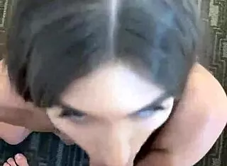 My Girlfriend Sucking My Step Cousin's Cock So Wildly