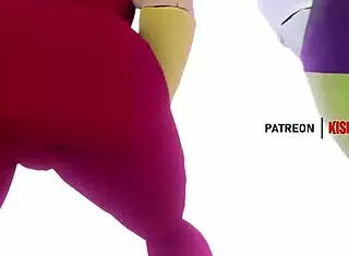 I'm a first class bitch dancing in the classroom! Watch this 3D porn!