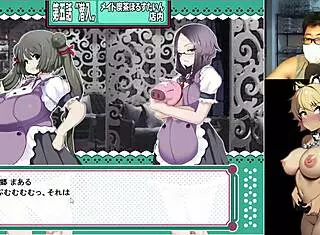 Finally infiltrating the enemy's base in hentai game! 😎