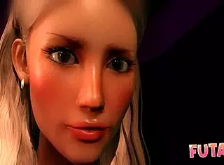 Futa3Dx - Hot Futa Redhead Delivers Juicy Footjob