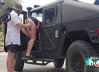 Behind The Booty: Alt Pawg Raven Vice's Tattooed Ass On Set