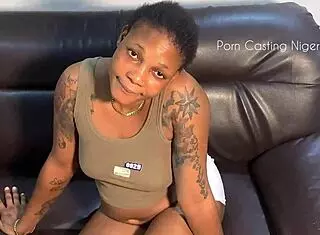 Hannah shares her tattoo story during casting interview