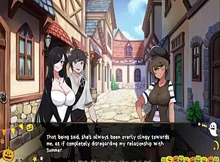 Horror Mansion Ep1 - Footjob Under The Table!!