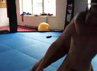 Milana wrestling Viktor, who’s gonna pin who down? 💪😉