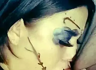 Would you like your big cock sucked deep like this in homemade blowjob?