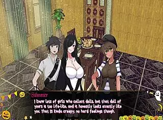 Horror Mansion Ep1 - Footjob Under The Table!!