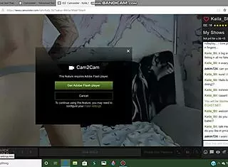 Kailasti camgirl performs intense masturbation session