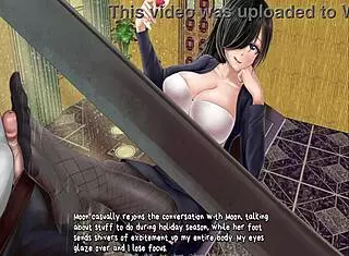 Horror Mansion Ep1 - Footjob Under The Table!!