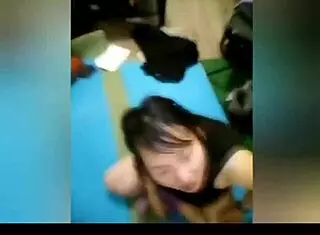 Watch the raccoon girl devour that sperm!