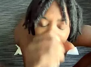 i love watching my ebony girlfriend get her pussy fucked by a big black cock