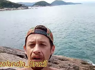 behind scenes fucking on the beach with big cock and tits