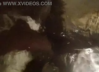 Intense Hot Tub Sucking Cock Doggy Fuck Camming Bath