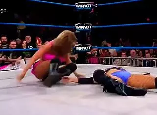 Brooke Tessmacher Finished In Garage Wrestling Match