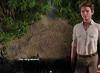 Beautiful girl gives new gifts in hentai.