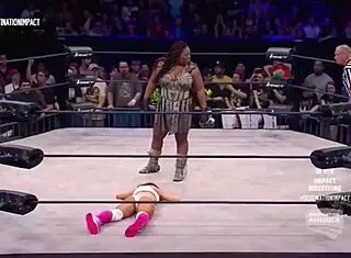 Brooke Tessmacher Finished In Garage Wrestling Match