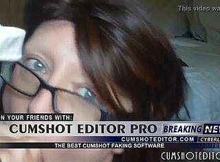 Deci, această soție drăguță se dă pe față satisfăcând pula masivă a soțului ei.