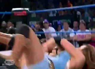 Brooke Tessmacher Finished In Garage Wrestling Match