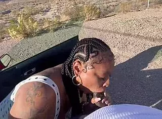 porsha carrera takes cock outside like a whore