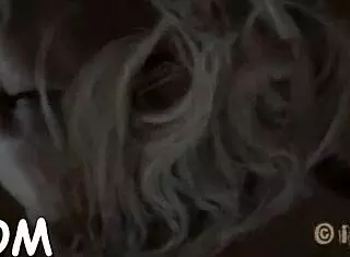 Amazing redhead bombshell masturbates for fun