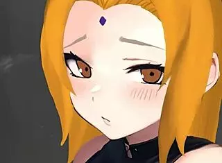 Tsunade’s Handjob in Wild Anime Action Scene