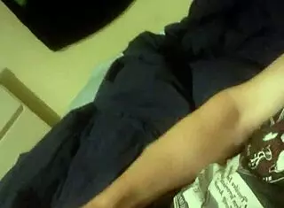 duane solo masturbation cum on cock