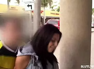 Megan Maiden Caught Stealing By Officer Stepbrother In Store