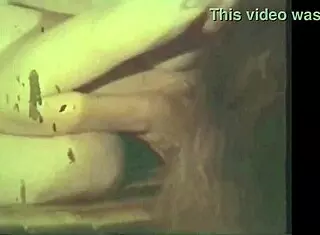 Vintage London Lesbians In Swinging Sixties Shadows Explore Hairy Pussies