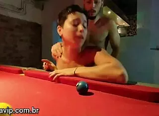 Tigresa Vip Presents Sex On Pool Table