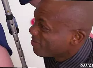 Cum Volcano in HR Meeting!