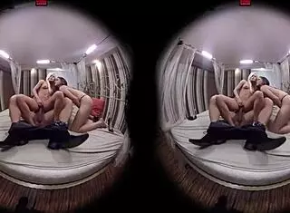 I experience forgiven sins in virtual reality at 180 degrees and 60 fps