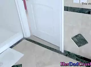 blonde teen 18+ stepdaughter gets intimate touch in hd