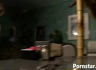 Horny couple Cindy Behr and Justin Magnum just had sex