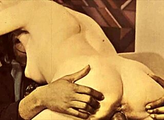 Vintage Interracial Threesome with a Retro Twist