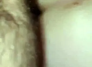 Dripping Creampie Fills Wife's Pussy