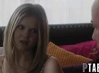 Derrick Pierce Protects Coco Lovelock's Chastity with POV Blowjob