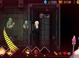 Shalis Escapes Dungeon While Queen Ili Gets Creampied by Demon Lord Karen