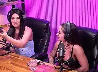 She gave and received a lot in the california studio