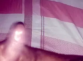 jerking off and cumming hard in pov