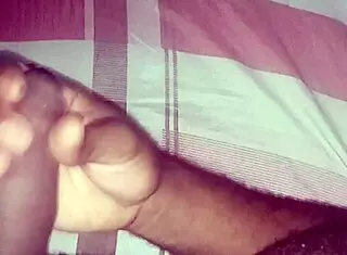 jerking off and cumming hard in pov