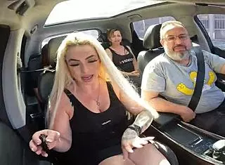 sheyla marki does car prank and strips everything off