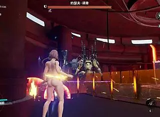 Haru Plays Game Naked In Snowy Quest