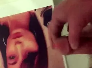 Watch me tribute cum for Cumforme while masturbating intensely.